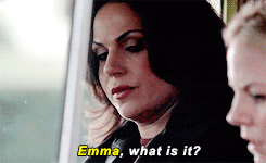  Regina saying Emma’s name throughout Lily