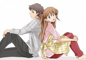 Shinji and Asuka