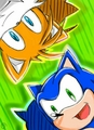 Tails and sonic - sonic-the-hedgehog fan art