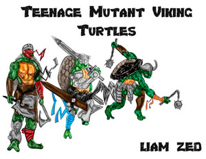  Teenage Mutant Viking Turtles Group