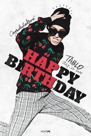  YG wishes Tablo a happy birthday!