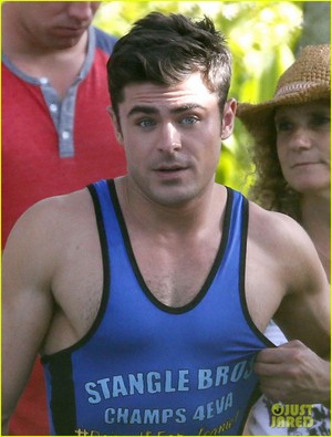  Zac Efron Leaves Little to the Imagination in Skintight Onesie