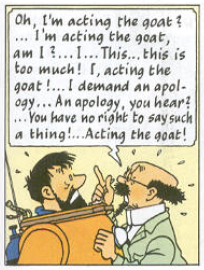  akting the goat