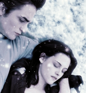  Edward and Bella in the snow