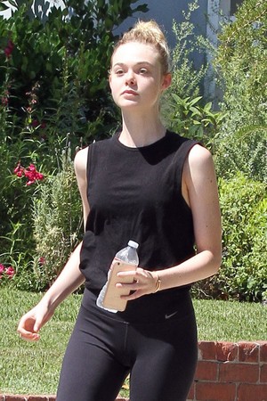 Elle out in Studio City