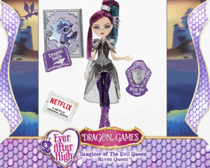  Ever After High Dragon Games Raven क्वीन doll