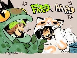 Fred and Hiro