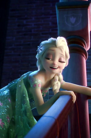  Frozen Fever Elsa Phone achtergrond