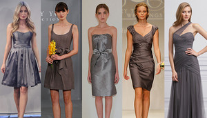  Gray dresses!