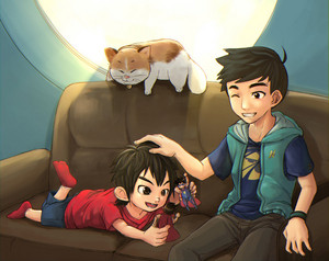 Hiro, Tadashi and Mochi