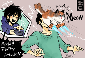 Hiro, Tadashi and Mochi