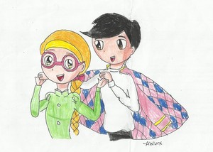  Honey and Tadashi as Sophie and Howl