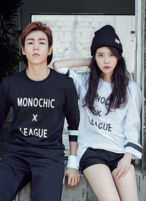 IU and Lee Hyun Woo for Unionbay (Fall 2015)