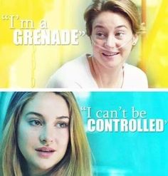  Shailene as Hazel and Tris