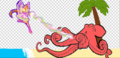 flora attacking kraken.PNG - the-winx-club photo