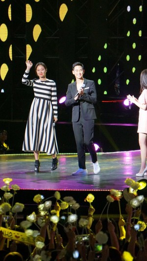 150829 Hyo Jin, IU, Soo Hyun at The Producers Fanmeeting in Shanghai
