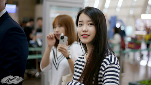 150912 IU at Incheon Airport Leaving for Hong Kong