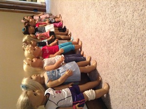 All my dolls