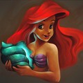 Ariel - the-little-mermaid fan art
