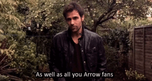 Constantine in Arrow (Matt's message to fans)