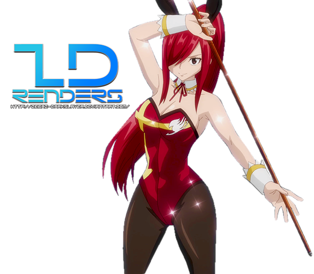 Erza Scarlet Sexy Pool Bunny - Sexy, hot anime and characters Fan Art  (38834766) - Fanpop