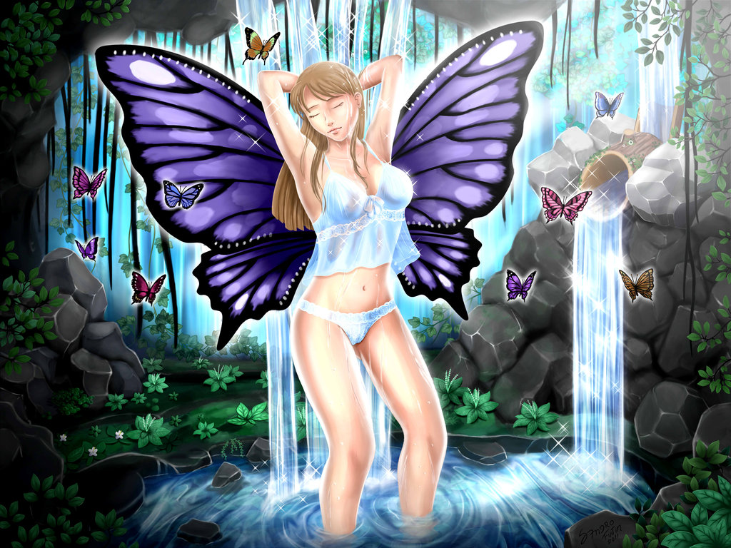 Sexy anime fairy 💖 Lucy Heartfilia modeling - Fairy Tail Fai