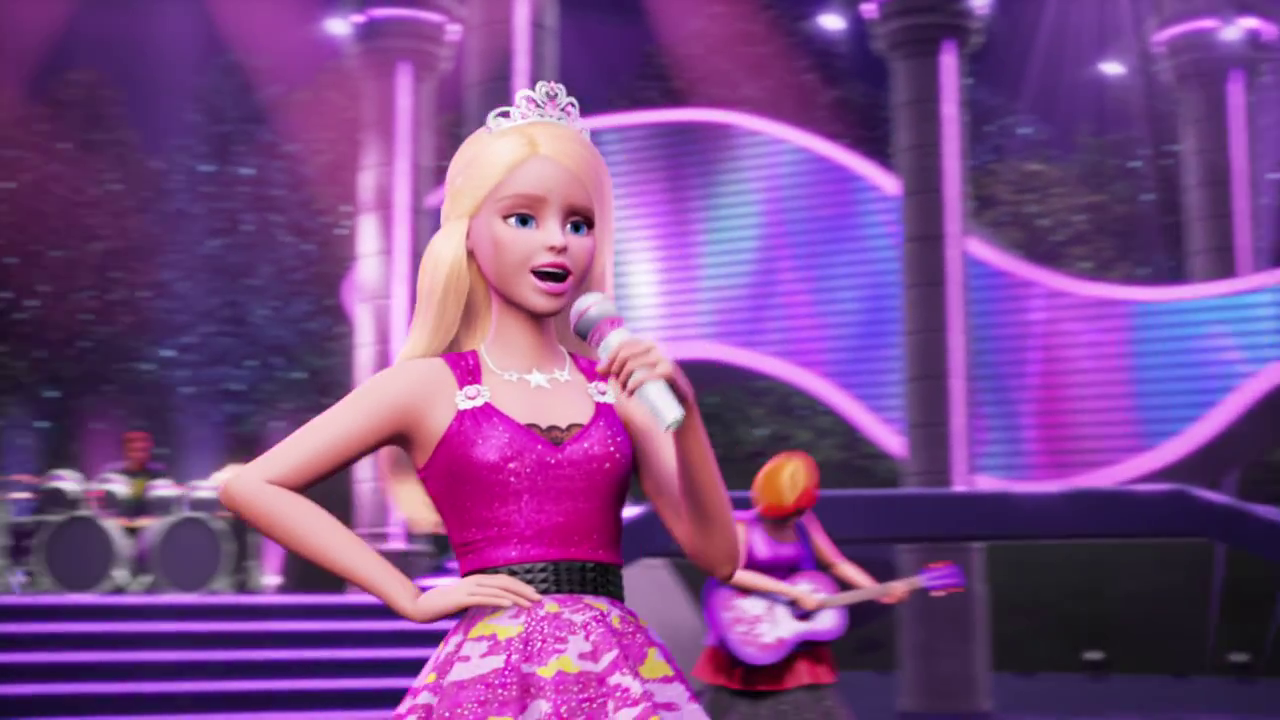 Barbie In Rock N Royals Gambar Finale Mashup Screencaps HD