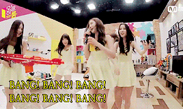  GFriend dancing and 歌う