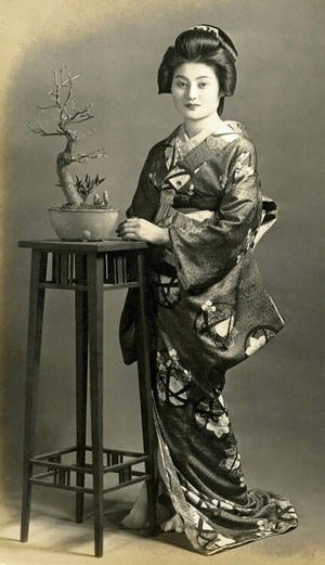 Geisha Postcard