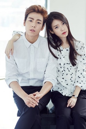  आई यू and Lee Hyun Woo for Unionbay Fall Wear