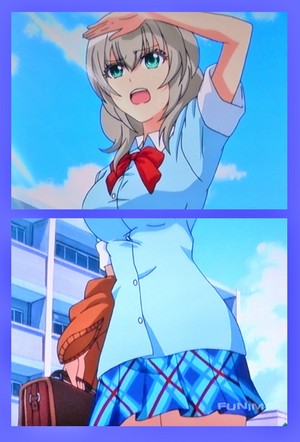  Ichiko in her school uniform