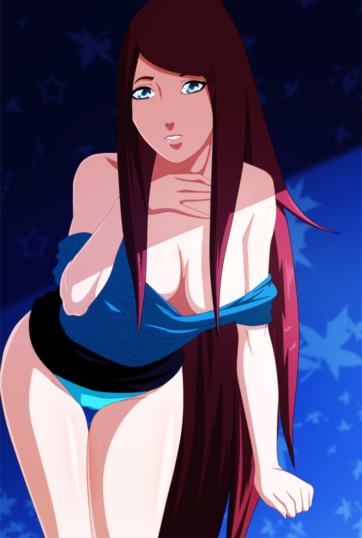 Sexy, hot anime and characters tagahanga Art: Kushina Sexy.