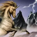 Lightning unicorn - unicorns icon