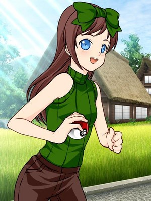  Mia as a pokemon trainer!