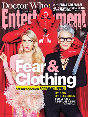  Scream Queens Cover on Entertaintment Weekly
