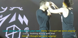 Singing HappyBday to Liam Once Isn't Enough 4 Harry