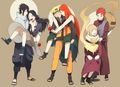 The Mothers in Naruto - naruto fan art
