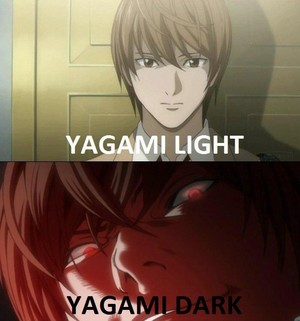  Two sides of Light Yagami