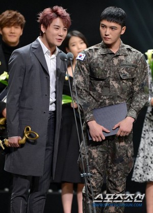  151029 JYJ at 2015 Korean জনপ্রিয় Culture and Arts Awards