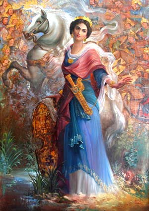  Gerdafarid-ancient famose persian lady