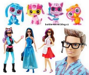  búp bê barbie Spy Squad