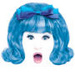 Blue hair shock - musicals icon