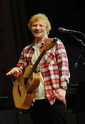  Ed at the soundcheck for Lean On Him- A Tribute To Bill Withers