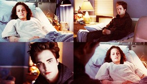 Edward and Bella hospital scene
