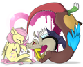 Fluttershy and Discord In Love - my-little-pony-friendship-is-magic photo