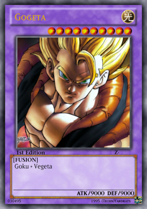  Gogeta fusion Card