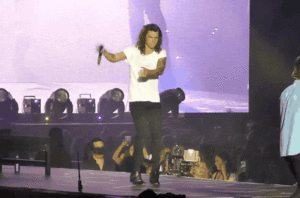  Harry dancing on his tiptoes