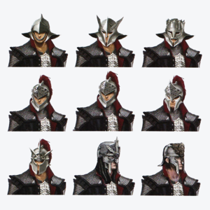 Inquisitor’s headwear concept art in The Art of Dragon Age: Inquisition