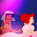 Jasmine and Ariel as Tia and Lottie - disney-princess icon