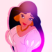 Jasmine as Ariel - disney-princess icon